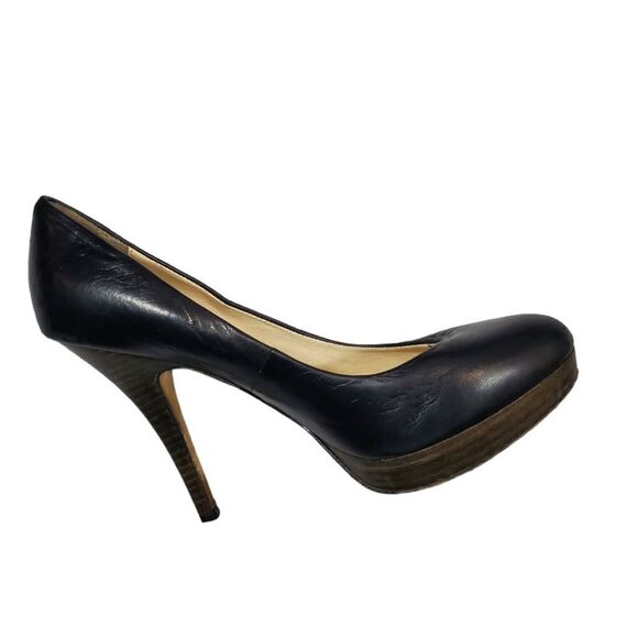 COACH black heels 71/2 - Picture 3 of 9